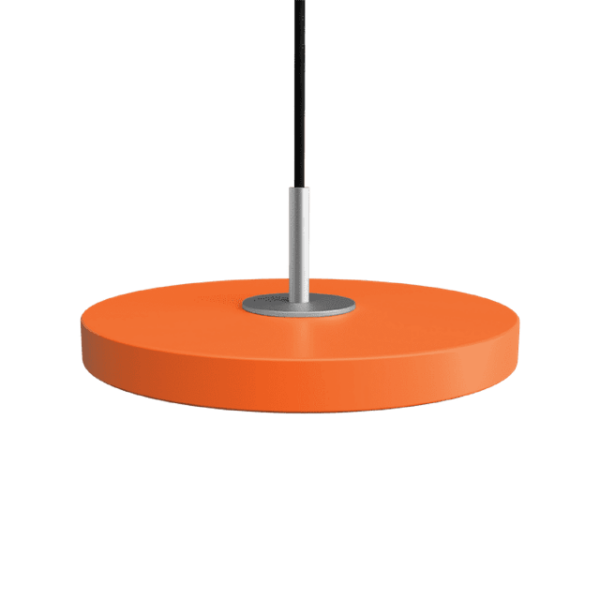 Umage Asteria Micro Pendel Nuance Orange/Stål Top