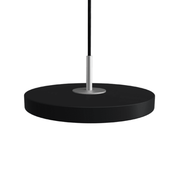 Umage Asteria Micro Pendel Sort/Stål Top