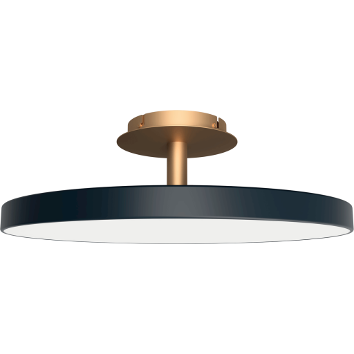 Umage Asteria Up loftlampe, grå, Ø60 cm