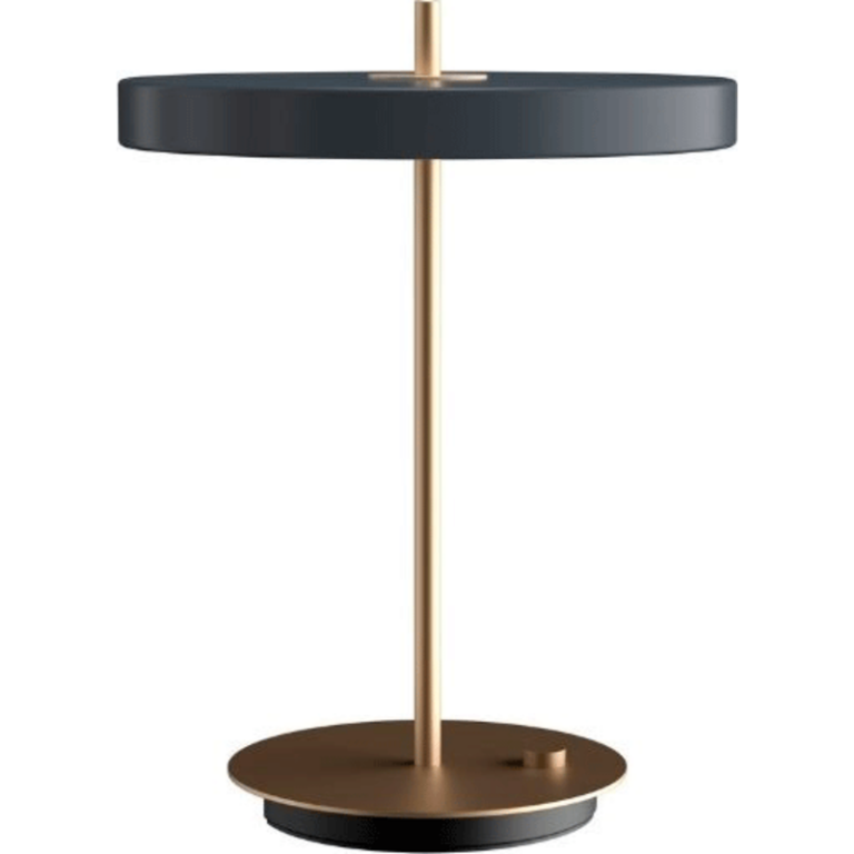 Umage Asteria bordlampe med USB, grå
