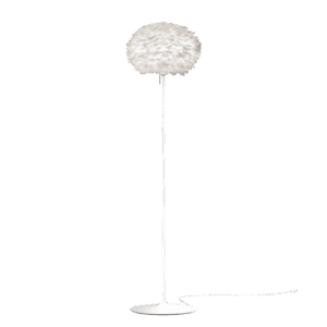 Umage Eos Gulvlampe Mellem Hvid med Base I Hvid