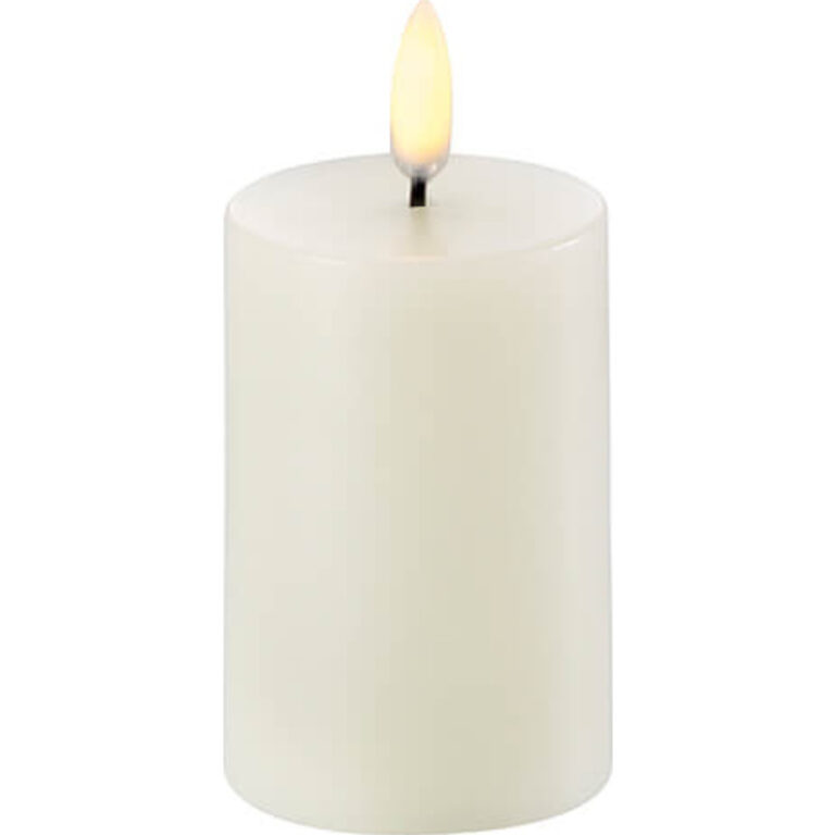 Uyuni LED bloklys, batteri, råhvid