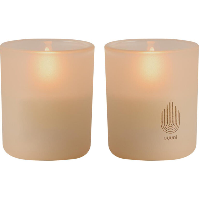 Uyuni LED stearinlys, beige