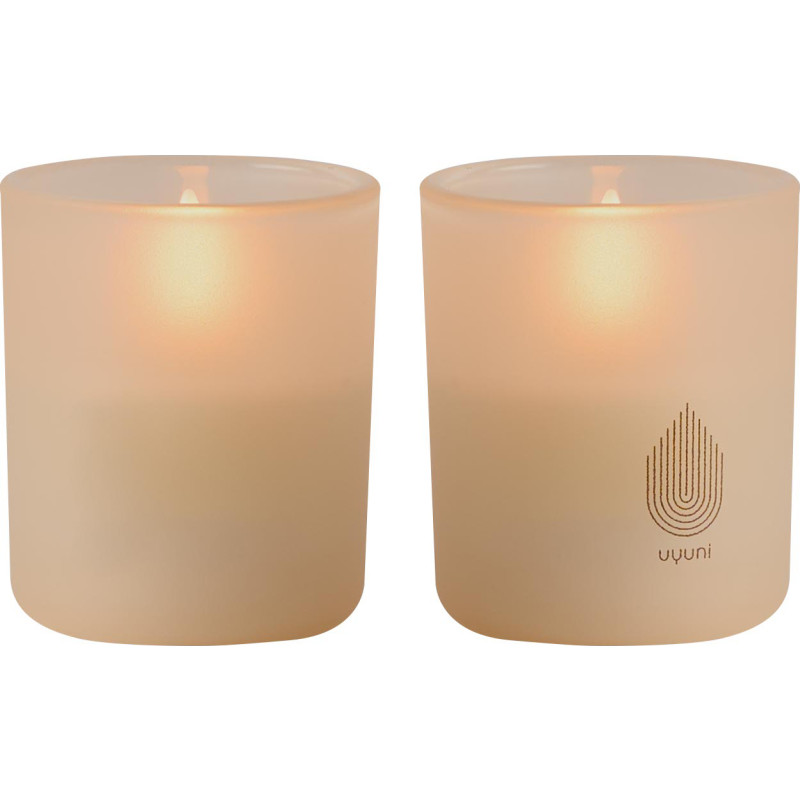 Uyuni LED stearinlys, beige