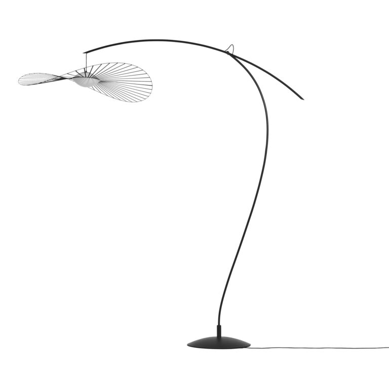 VERTIGO NOVA Gulvlampe Ø110 Sort/Hvid