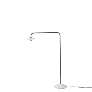 Valerie Objects Standing Lamp N°1 Gulvlampe Marmor/Sort