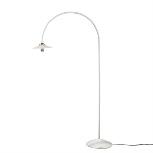 Valerie Objects Standing Lamp N°2 Gulvlampe Marmor/Hvid