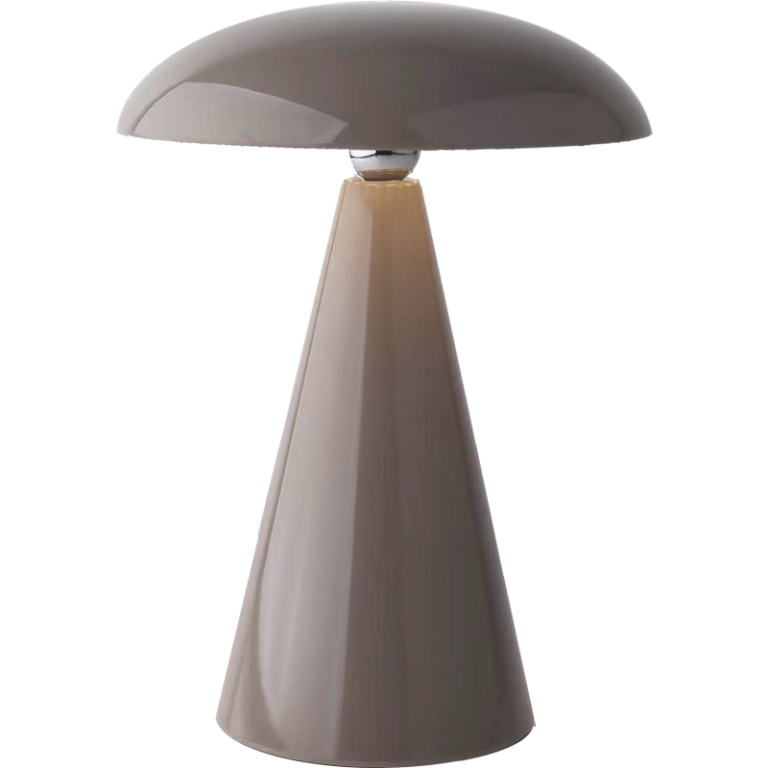 Veli Line Swing genopladelig bordlampe, brun