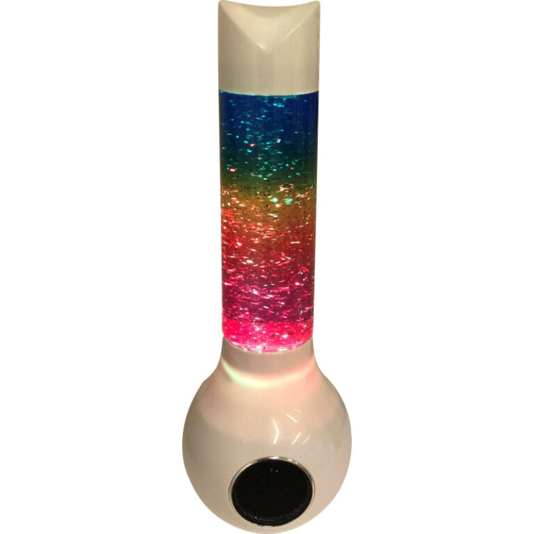 Veli Line glitterlampe med højtaler