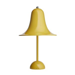 Verner Panton Pantop Bordlampe Gul Ø23 cm