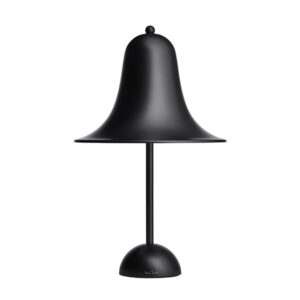 Verner Panton Pantop Bordlampe Mat Sort Ø23 cm