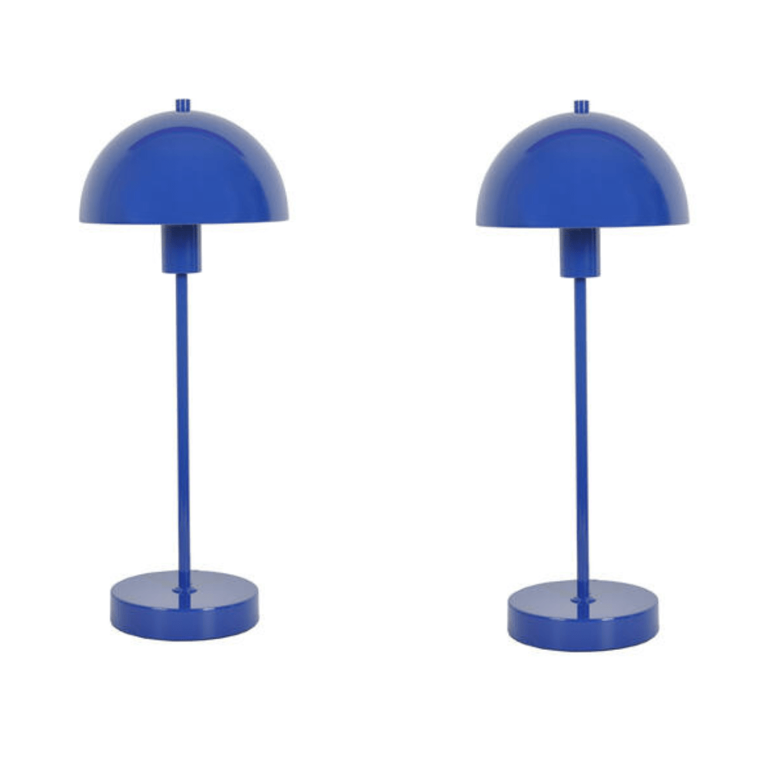Vienda 2 stk - Royal Blå - Bordlampe - Herstal