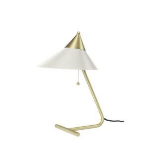 Warm Nordic Brass Top Bordlampe Varm Hvid