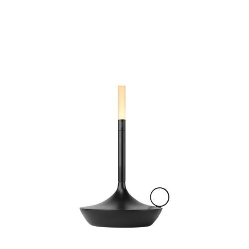 Wick PRO S Transportabel Lampe Sort