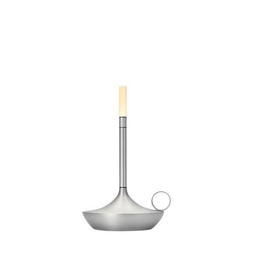 Wick S Transportable Lampe Aluminium