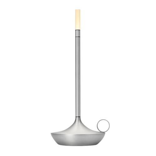 Wick Transportable Lampe Aluminium