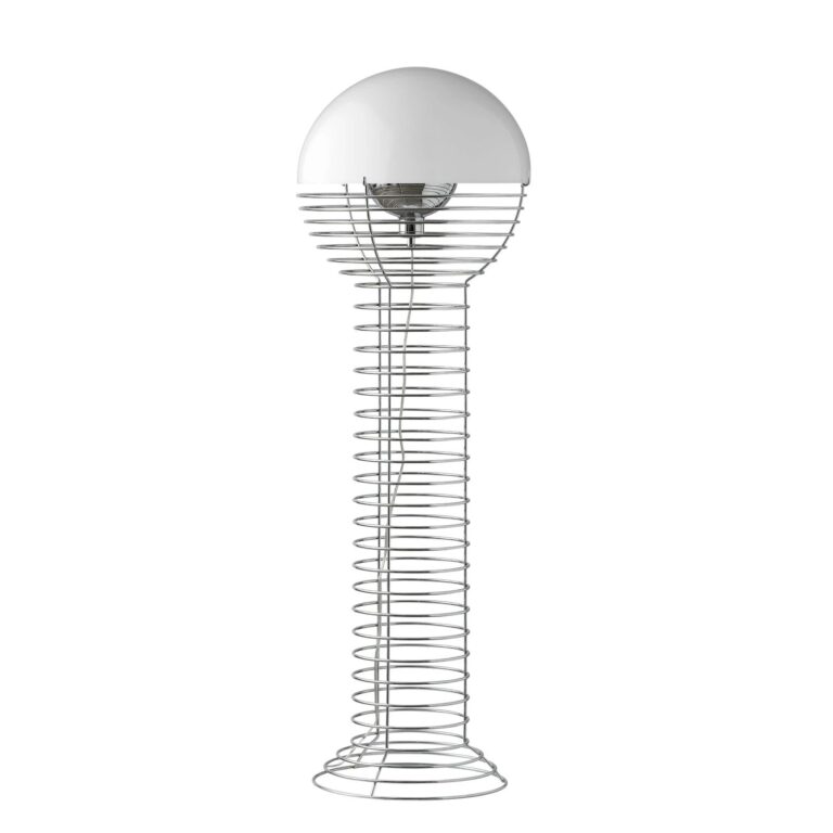 Wire Gulvlampe Hvid