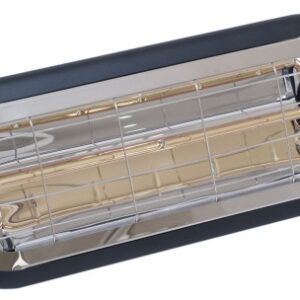 Wishco Mini 2000W infrarød terrassevarmer - sort