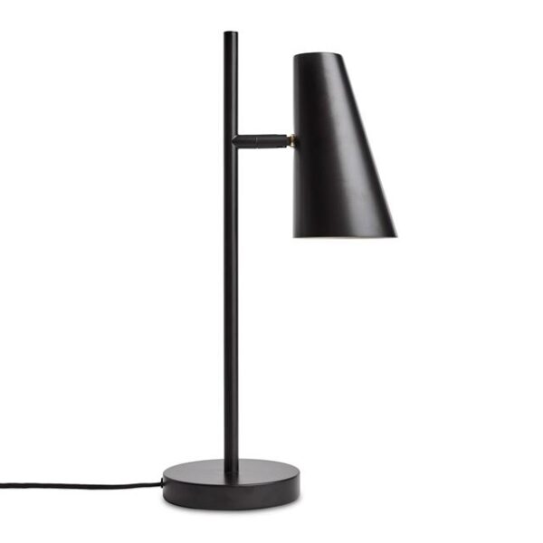 Woud Cono Bordlampe Sort