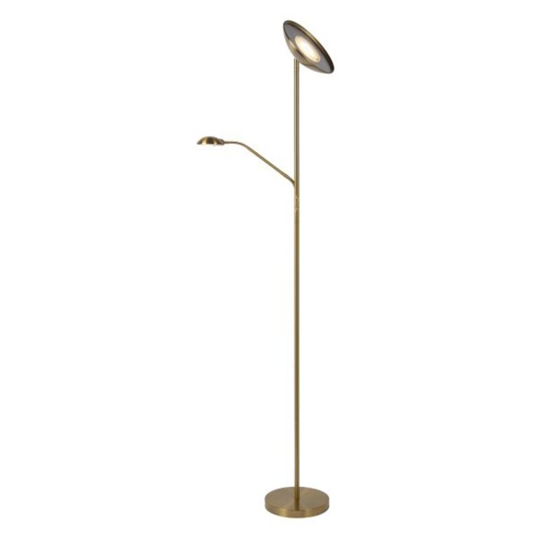 Zenith Gulvlampe Mat Guld/Messing