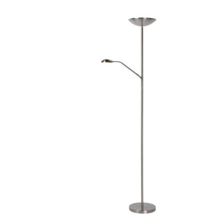 Zenith Gulvlampe Satin/Krom